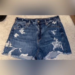 american eagle mom shorts